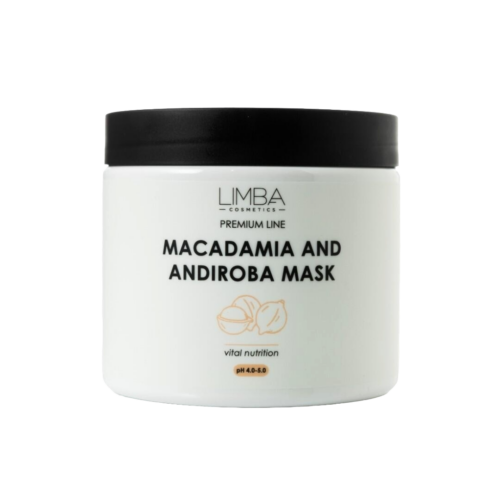 Питательная маска для волос Premium Line Macadamia and Andiroba Mask 500мл